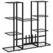 Suport pentru flori, 94,5x25x89 cm, negru, fier - WALTI WALTI