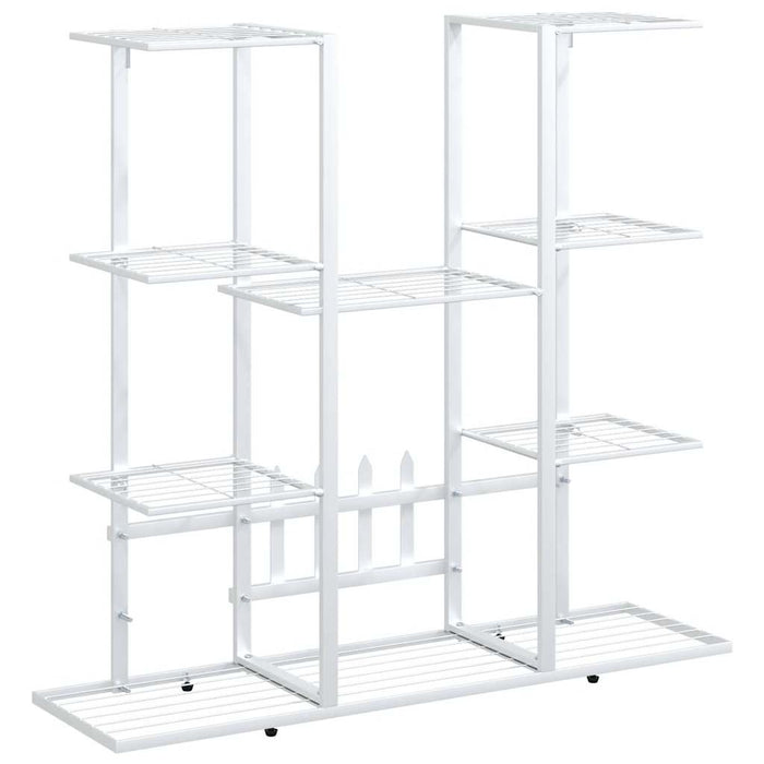Suport pentru flori, 94,5x25x89 cm, alb, fier - WALTI WALTI