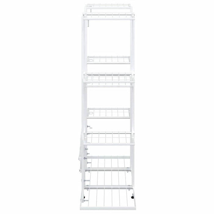 Suport pentru flori, 94,5x25x89 cm, alb, fier - WALTI WALTI