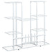 Suport pentru flori, 94,5x25x89 cm, alb, fier - WALTI WALTI