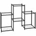 Suport pentru flori, 83x25x60 cm, negru, fier - WALTI WALTI