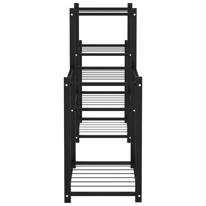 Suport pentru flori, 83x25x60 cm, negru, fier - WALTI WALTI