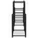 Suport pentru flori, 83x25x60 cm, negru, fier - WALTI WALTI