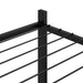 Suport pentru flori, 83x25x60 cm, negru, fier - WALTI WALTI