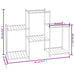 Suport pentru flori, 83x25x60 cm, negru, fier - WALTI WALTI