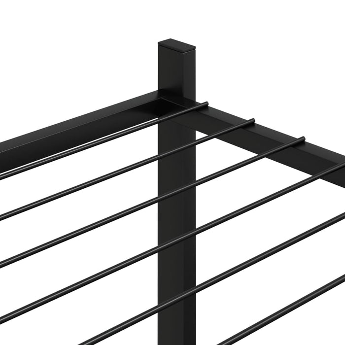 Suport pentru flori, 83x25x80 cm, negru, fier - WALTI WALTI
