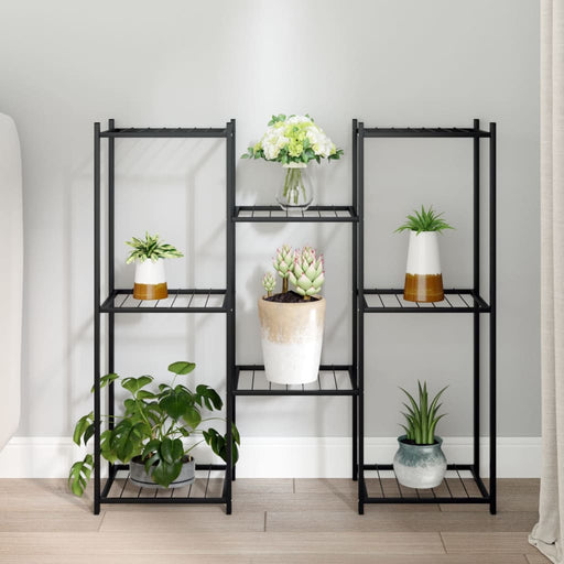 Suport pentru flori, 83x25x80 cm, negru, fier - WALTI WALTI