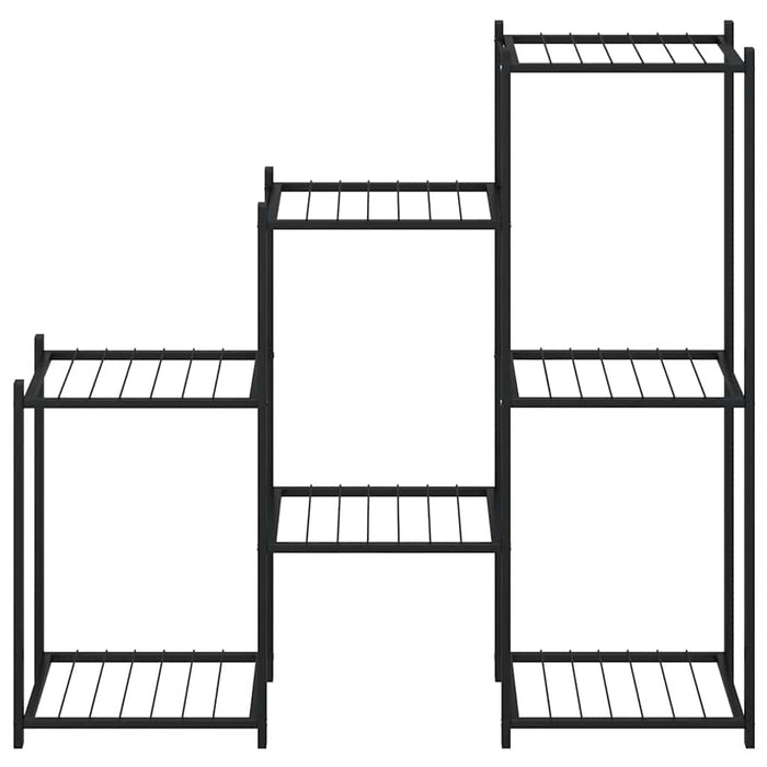 Suport pentru flori, 83x25x80 cm, negru, fier - WALTI WALTI