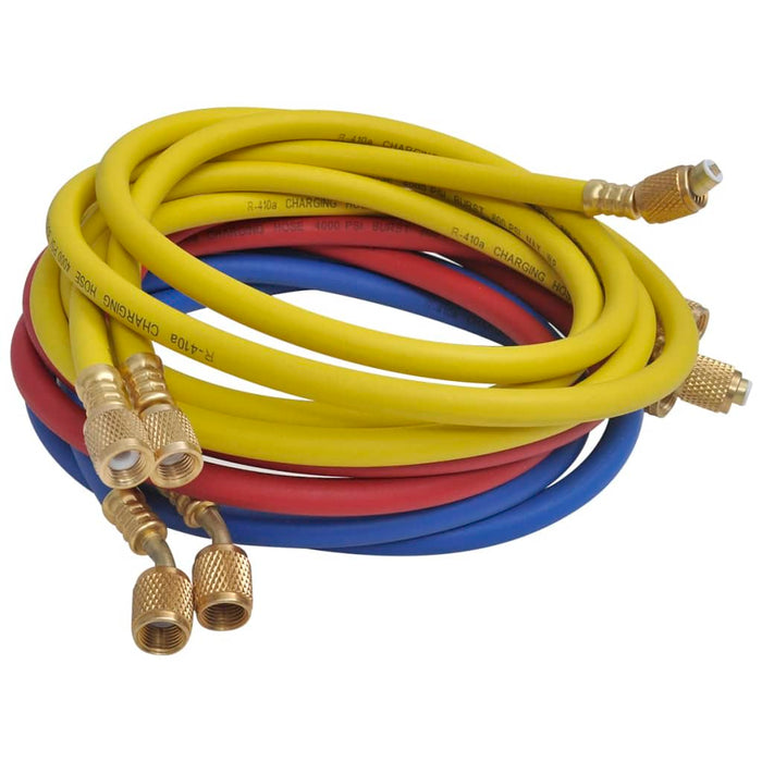 Pompă de vid 50 L/min cu set de manometre cu 4 căi în set scule - WALTI WALTI