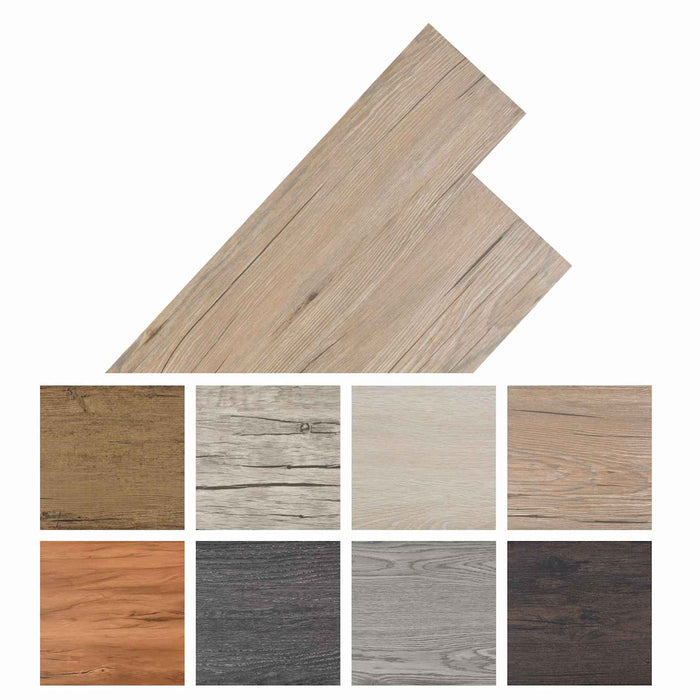 Plăci de Pardoseală 18 pcs Stejar maro 2,51 m² PVC - WALTI WALTI