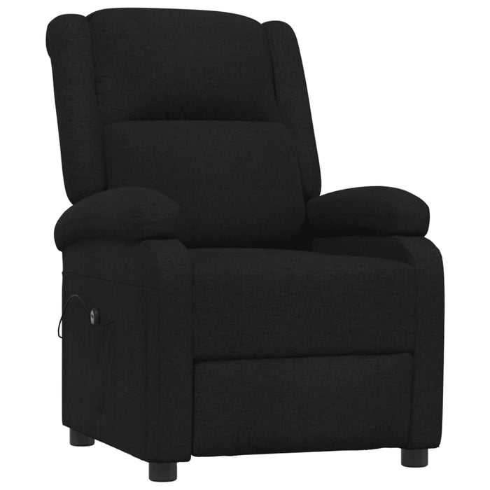 Fotoliu rabatabil electric, negru, material textil - WALTI WALTI