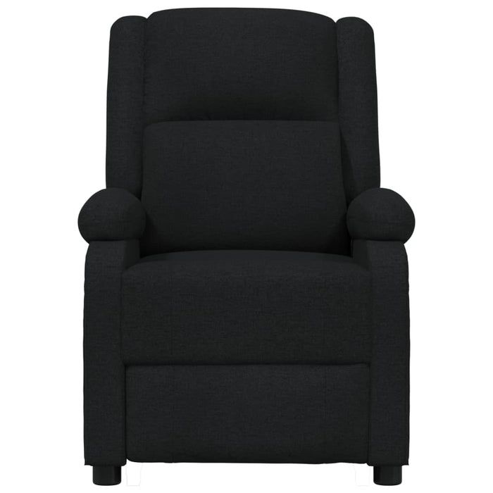 Fotoliu rabatabil electric, negru, material textil - WALTI WALTI
