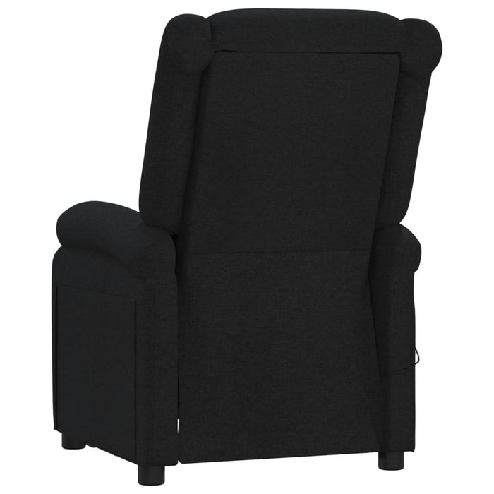 Fotoliu rabatabil electric, negru, material textil - WALTI WALTI