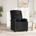 Fotoliu rabatabil electric, negru, material textil - WALTI WALTI