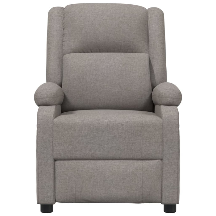 Fotoliu rabatabil electric, gri taupe, material textil - WALTI WALTI