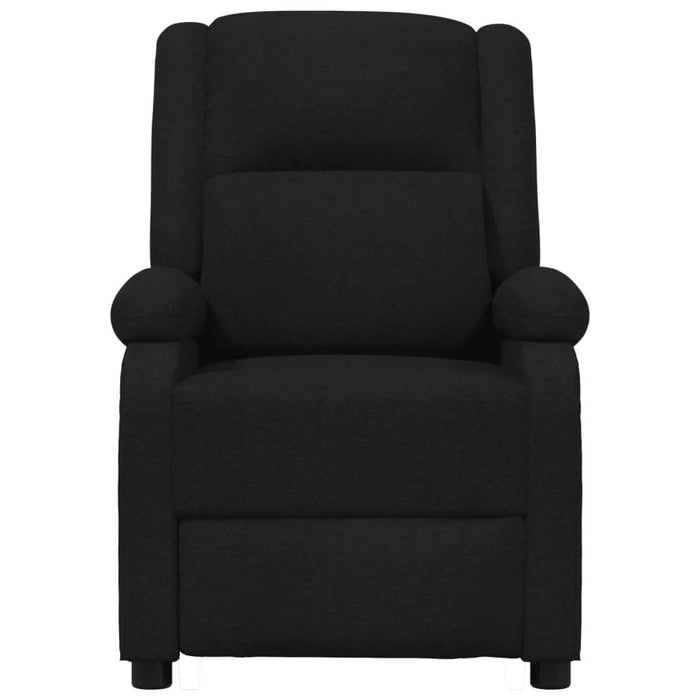 Fotoliu de masaj electric rabatabil, negru, textil - WALTI WALTI
