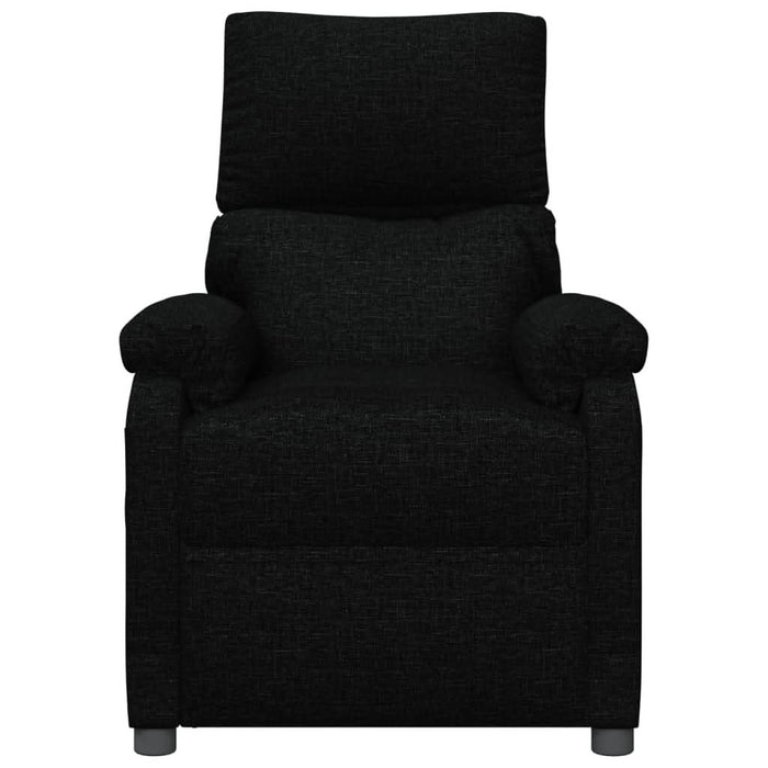 Fotoliu de masaj electric rabatabil, negru, textil - WALTI WALTI