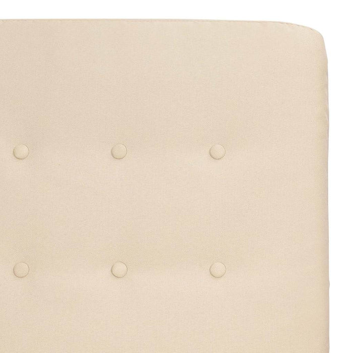 Fotoliu rabatabil electric, crem, material textil WALTI