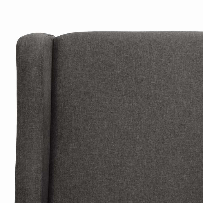 Fotoliu rabatabil electric, gri închis, material textil WALTI