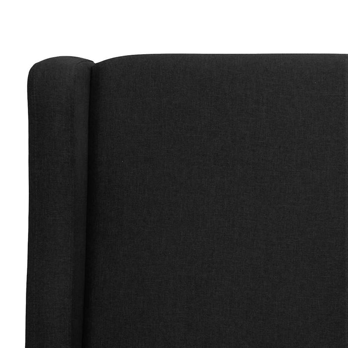 Fotoliu rabatabil electric, negru, material textil WALTI
