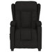 Fotoliu rabatabil electric, negru, material textil - WALTI WALTI