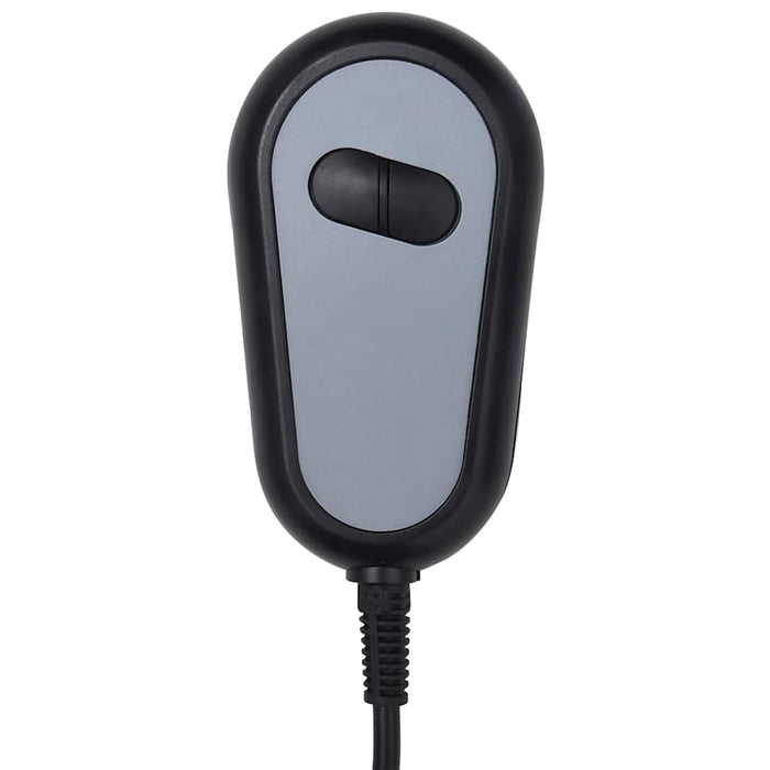 Fotoliu de masaj electric rabatabil, gri închis, textil - WALTI WALTI