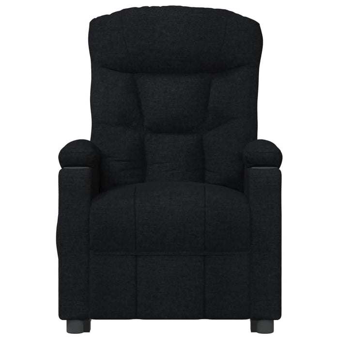 Fotoliu rabatabil electric, negru, material textil - WALTI WALTI