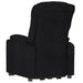 Fotoliu rabatabil electric, negru, material textil - WALTI WALTI