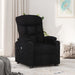 Fotoliu rabatabil electric, negru, material textil - WALTI WALTI