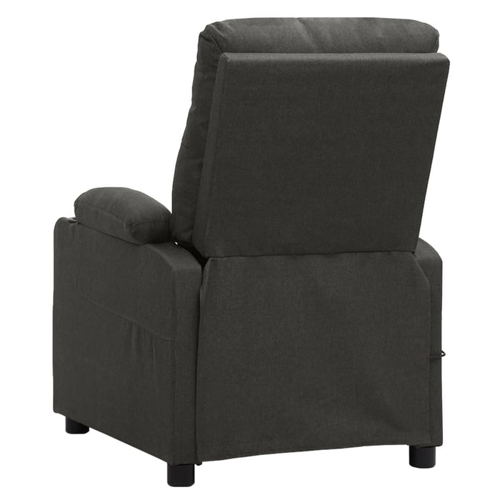 Fotoliu de masaj electric rabatabil, gri închis, textil - WALTI WALTI