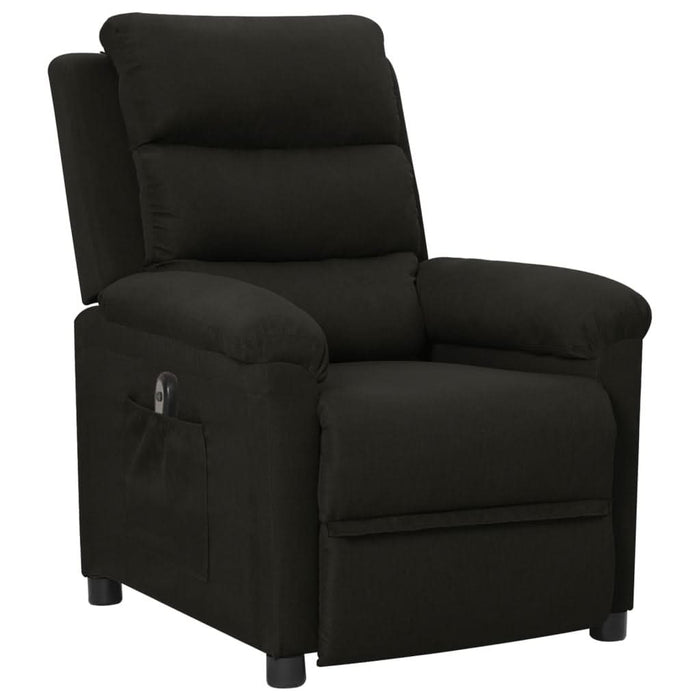 Fotoliu rabatabil electric, negru, material textil - WALTI WALTI