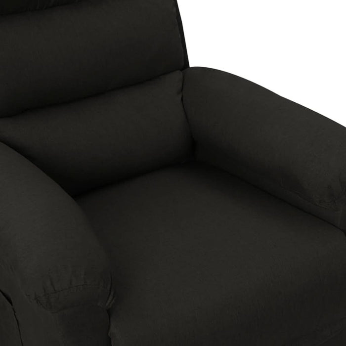 Fotoliu rabatabil electric, negru, material textil - WALTI WALTI