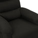 Fotoliu rabatabil electric, negru, material textil - WALTI WALTI