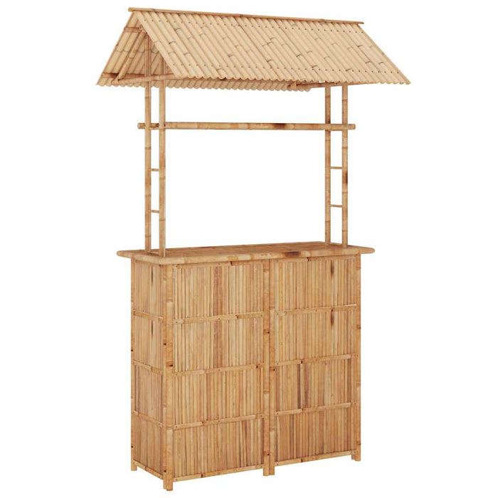 Set mobilier de bar, 3 piese, bambus WALTI