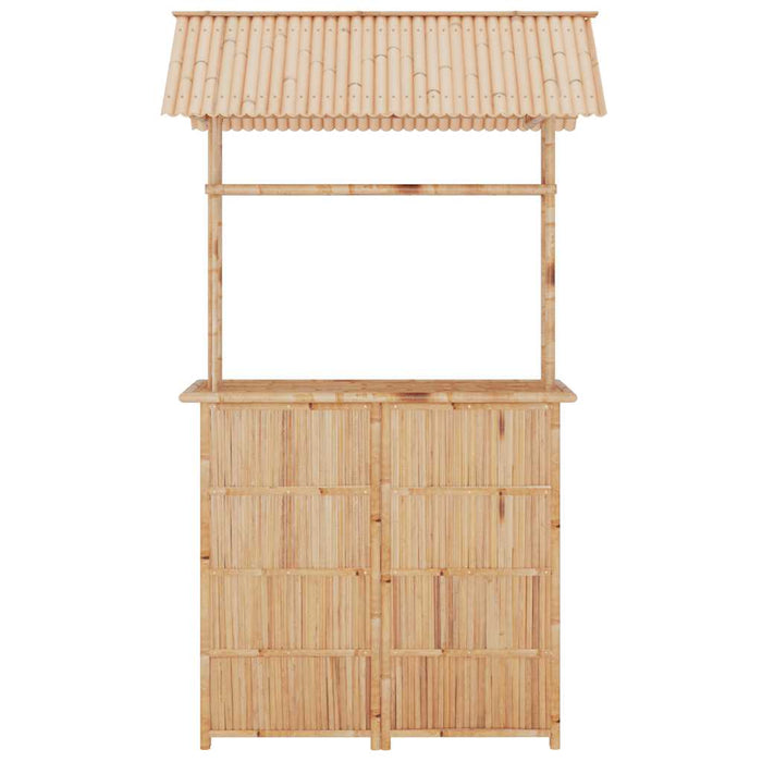 Set mobilier de bar, 3 piese, bambus WALTI