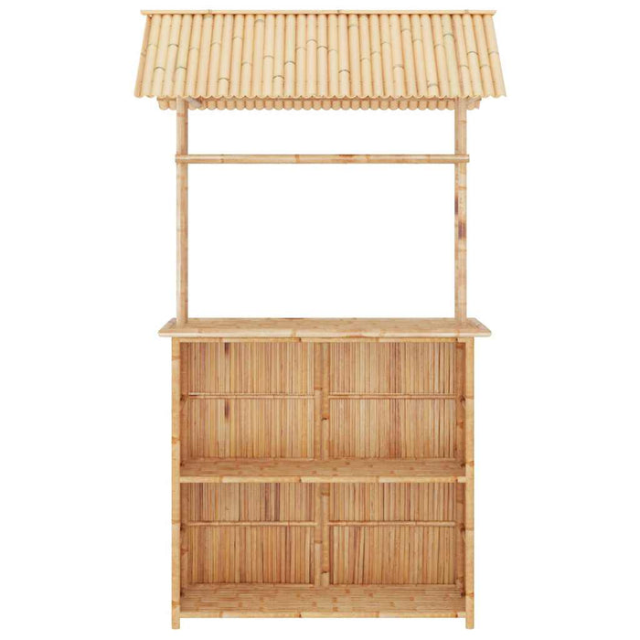 Set mobilier de bar, 3 piese, bambus WALTI