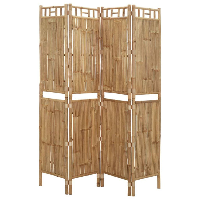 Paravan de cameră cu 4 panouri, 160 x 180 cm, bambus - WALTI WALTI