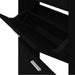 Pantofar, negru, 59x17x169 cm, lemn compozit - WALTI WALTI