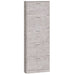 Pantofar, gri beton, 59x17x169 cm, lemn compozit - WALTI WALTI