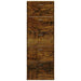 Pantofar, stejar fumuriu, 59x17x169 cm, lemn compozit - WALTI WALTI