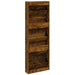 Pantofar, stejar fumuriu, 59x17x169 cm, lemn compozit - WALTI WALTI