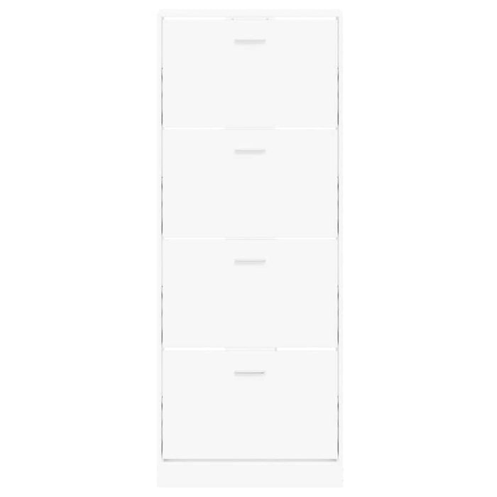 Pantofar, alb, 59x17x150 cm, lemn prelucrat - WALTI WALTI