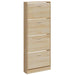 Pantofar, stejar, 59x17x150 cm, lemn prelucrat - WALTI WALTI
