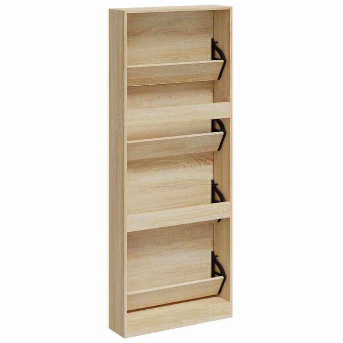 Pantofar, stejar, 59x17x150 cm, lemn prelucrat - WALTI WALTI