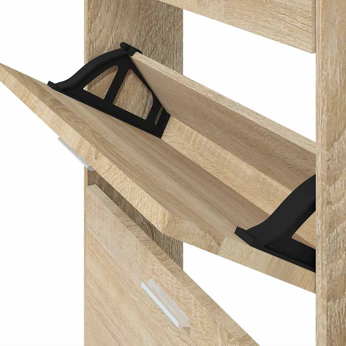 Pantofar, stejar, 59x17x150 cm, lemn prelucrat - WALTI WALTI