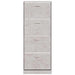 Pantofar, gri beton, 59x17x150 cm, lemn compozit - WALTI WALTI