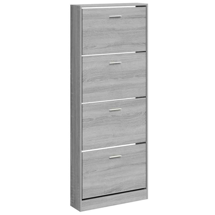 Pantofar, gri sonoma, 59x17x150 cm, lemn prelucrat - WALTI WALTI