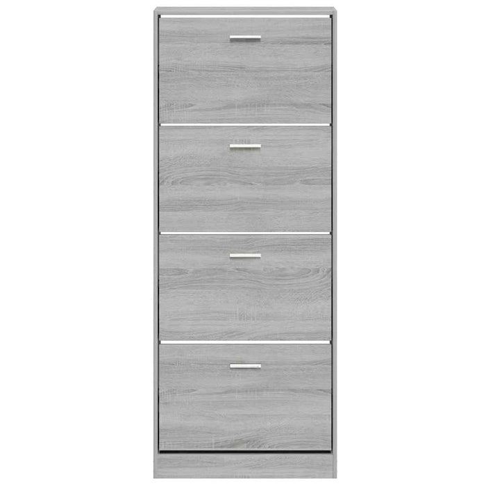 Pantofar, gri sonoma, 59x17x150 cm, lemn prelucrat - WALTI WALTI