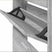 Pantofar, gri sonoma, 59x17x150 cm, lemn prelucrat - WALTI WALTI
