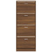 Pantofar, stejar maro, 59x17x150 cm, lemn compozit - WALTI WALTI